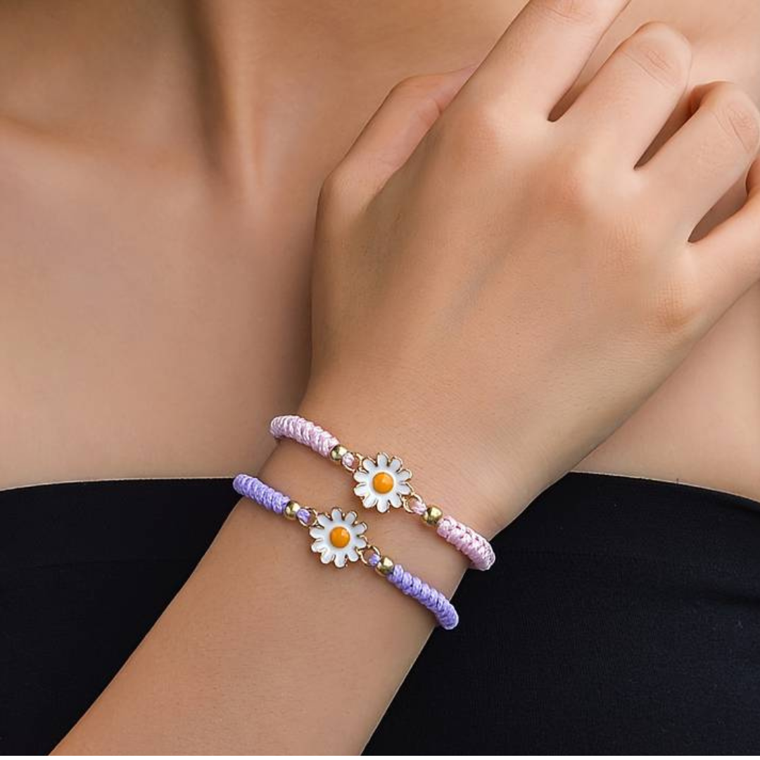 BFF Sunflower Bracelets - Little C Land