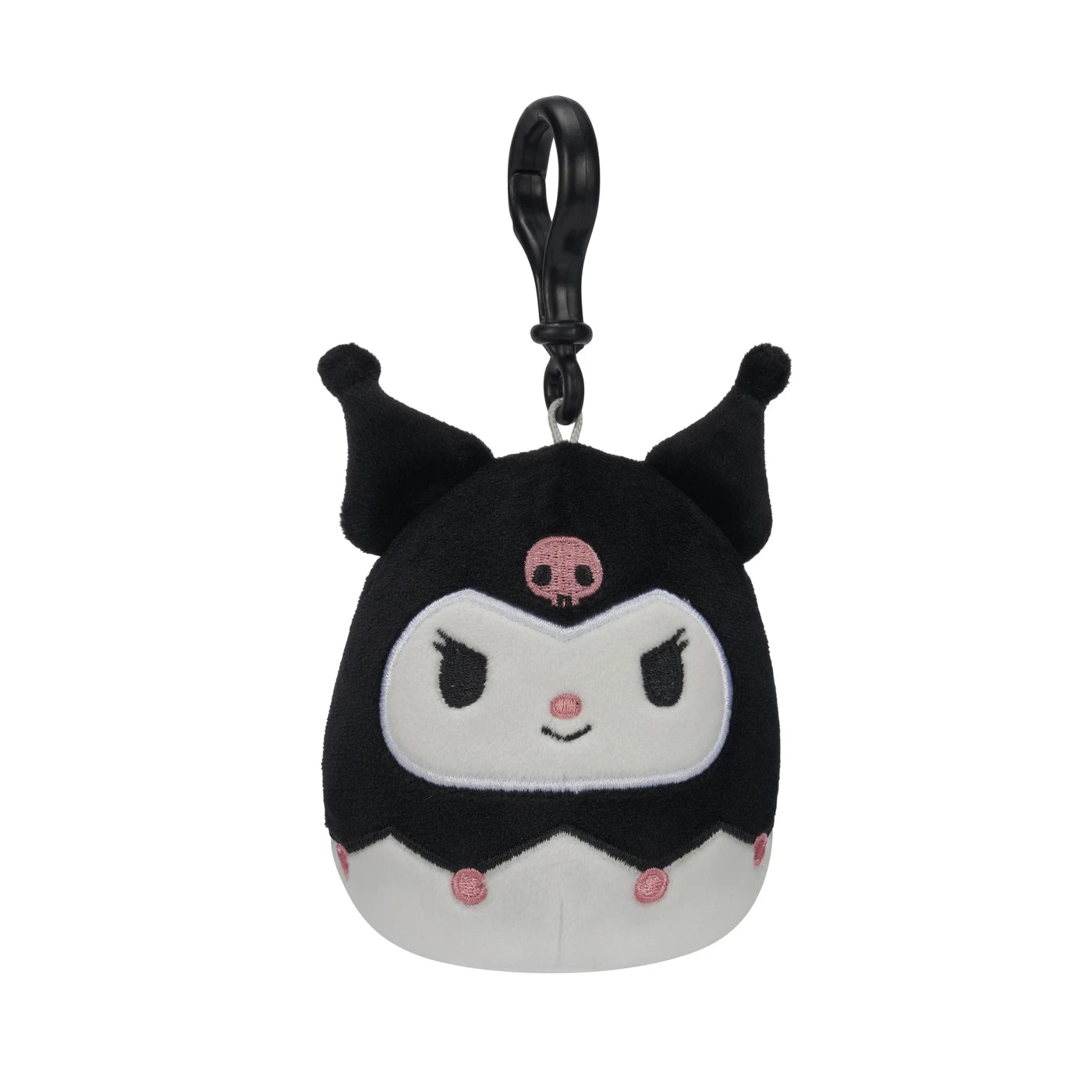 Squishmallows Sanrio Kuromi Keychain Clip