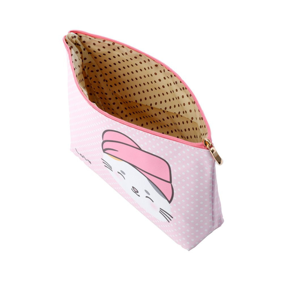 Adoramals Lola the Cat Large Makeup Bag - Little C Land