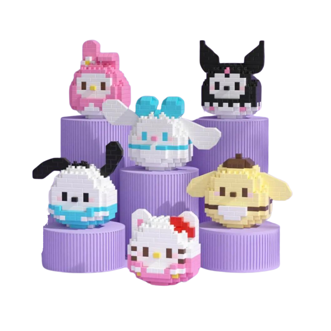 Kuromi Sanrio Damo Egg Building Block - Little C Land