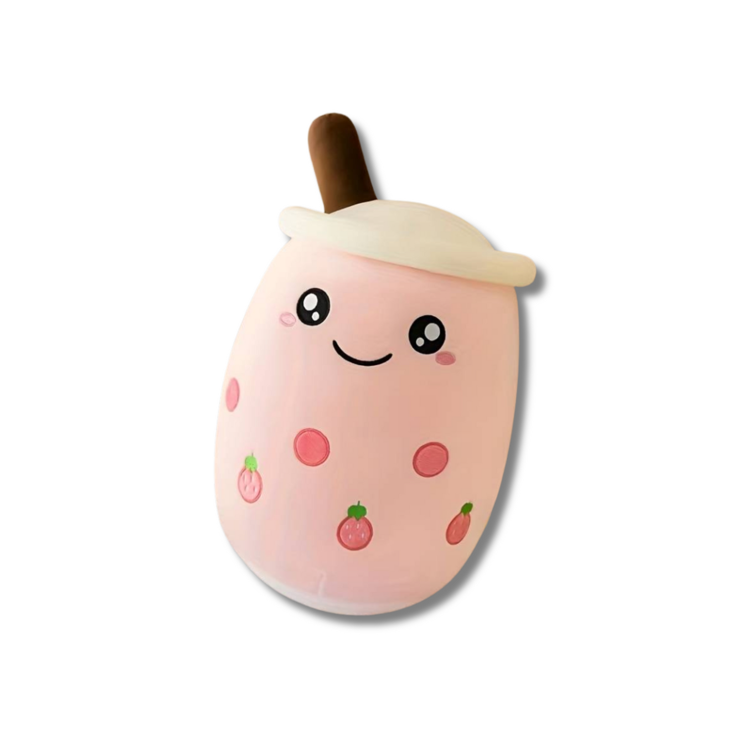 Strawberry Boba Milk Plushie - Little C Land