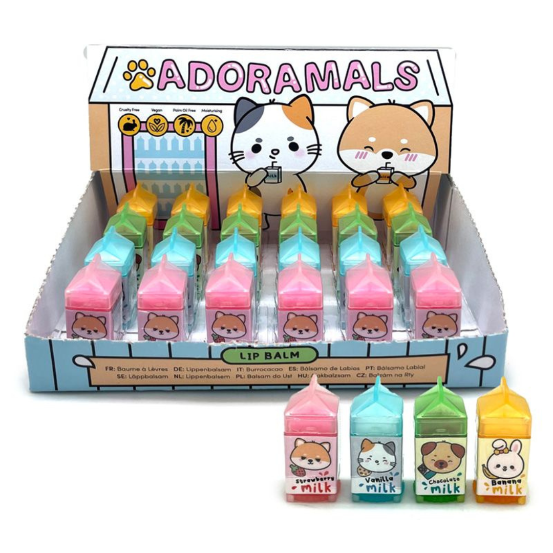 Adoramals Milk Carton Lip Balm - Little C Land