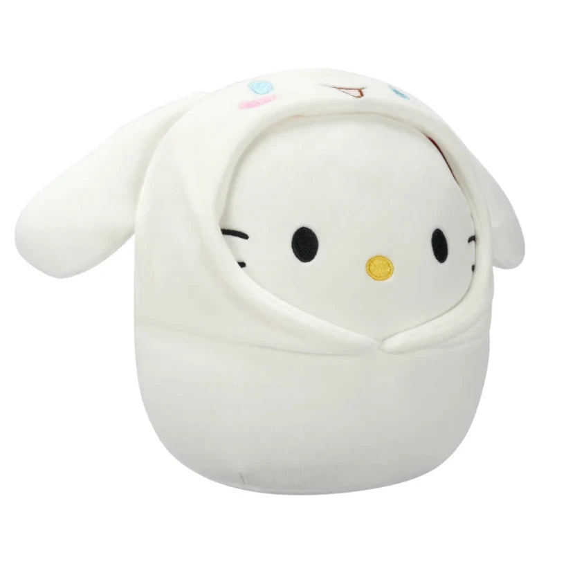 Squishmallows Sanrio Hello Kitty in Cinnamoroll Hoodie