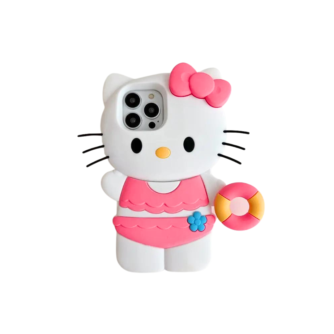 Hello Kitty at the Beach iPhone Case - Little C Land