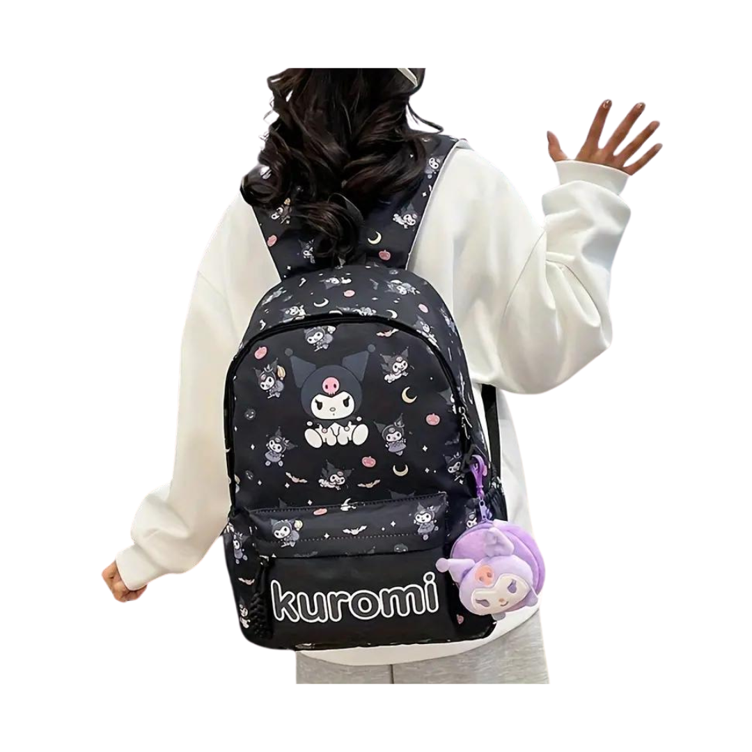 Kuromi Black Backpack - Little C Land