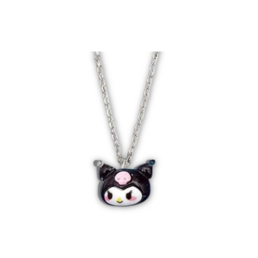 Kuromi Black Pendant Necklace 