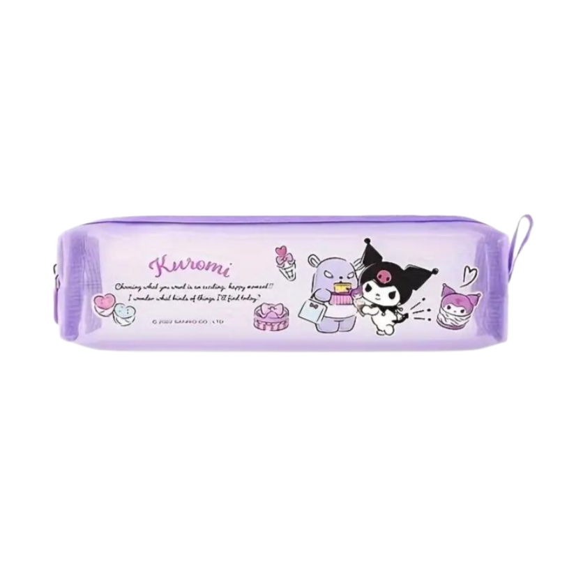 Kuromi Mesh Pencil Case - Little C Land