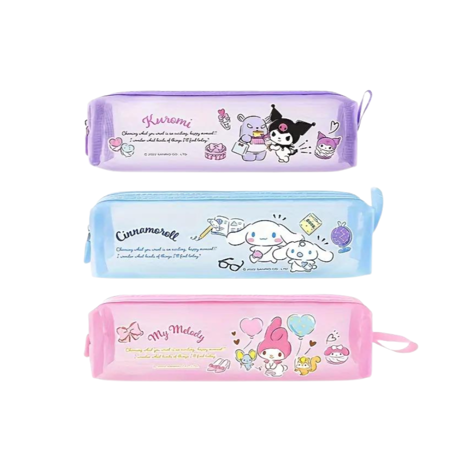 Kuromi Mesh Pencil Case - Little C Land