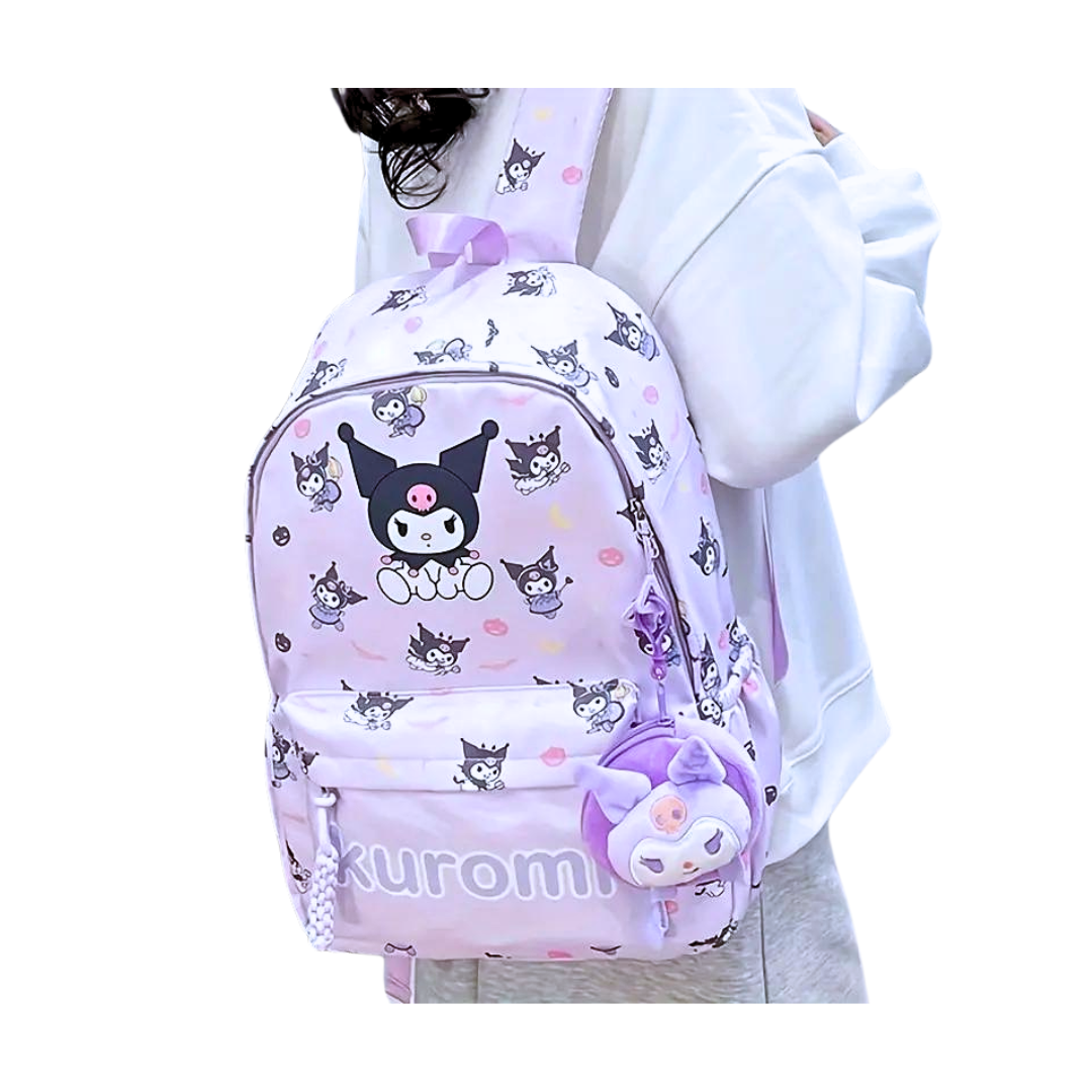 Kuromi Purple Backpack - Little C Land