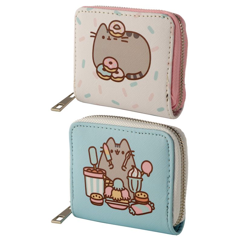 Pusheen Foodie Cat Zip Wallet - Little C Land