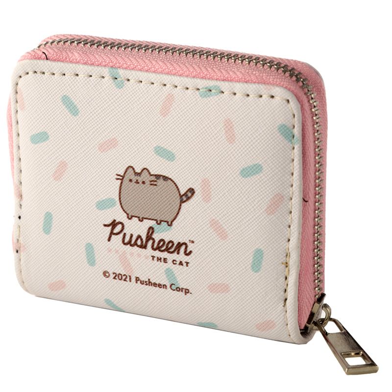 Pusheen Foodie Cat Zip Wallet - Little C Land