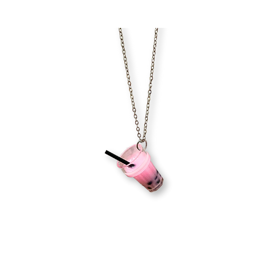 Boba Milk Tea Necklace - Little C Land