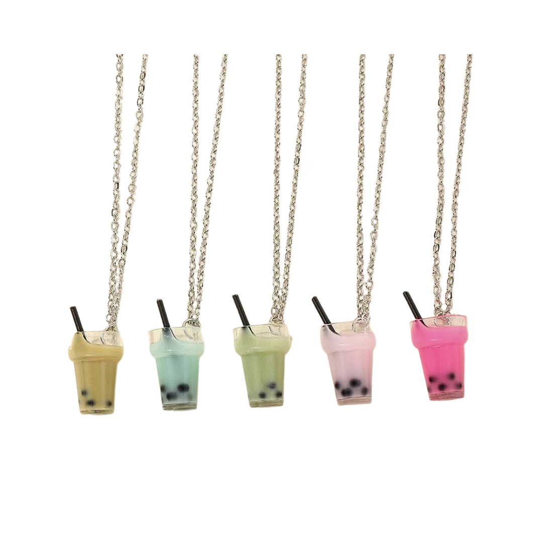 Boba Milk Tea Necklace - Little C Land