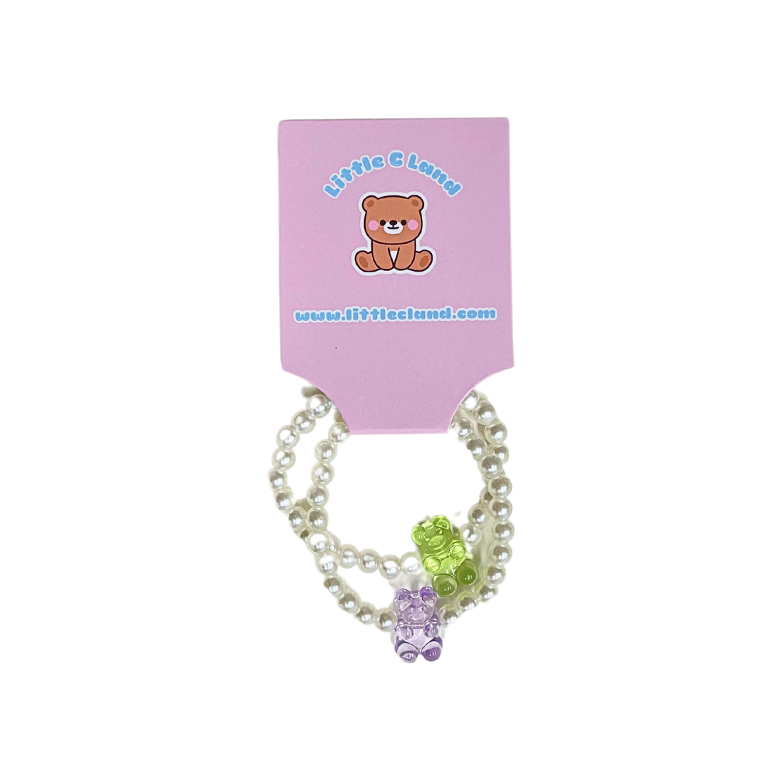 Gummy Bear Pearl Bracelets - Little C Land