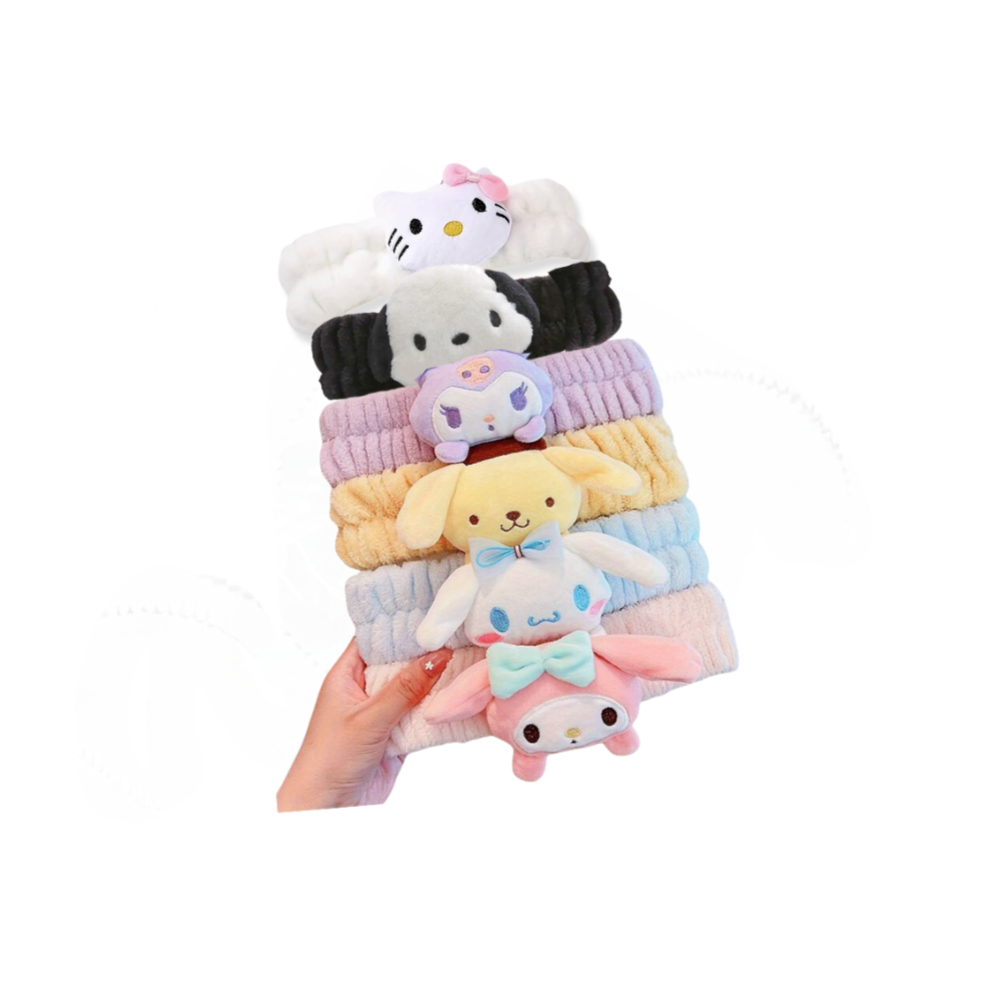 Hello Kitty Plush Doll Makeup Hairband - Little C Land