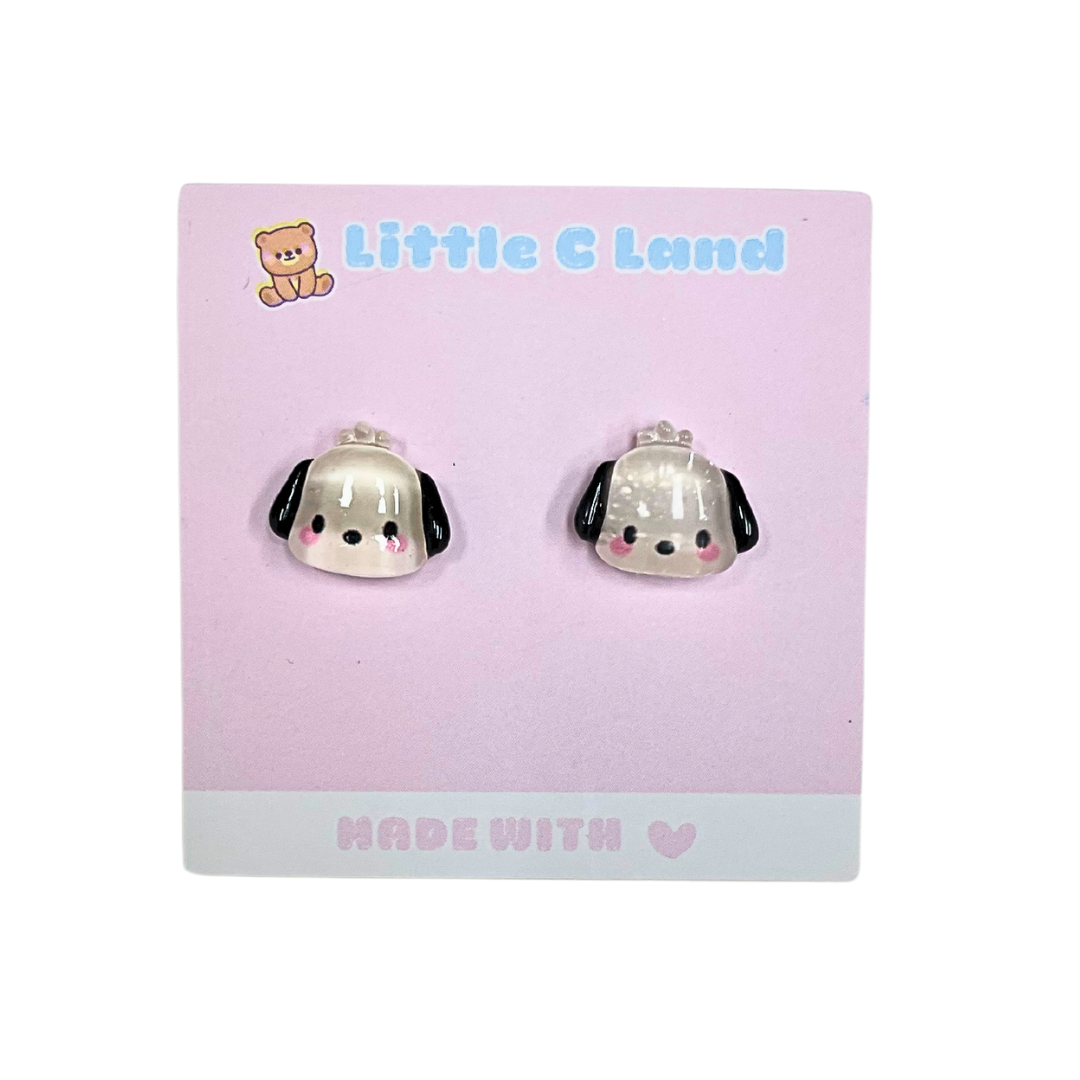 Pochacco Resin Earrings - Little C Land