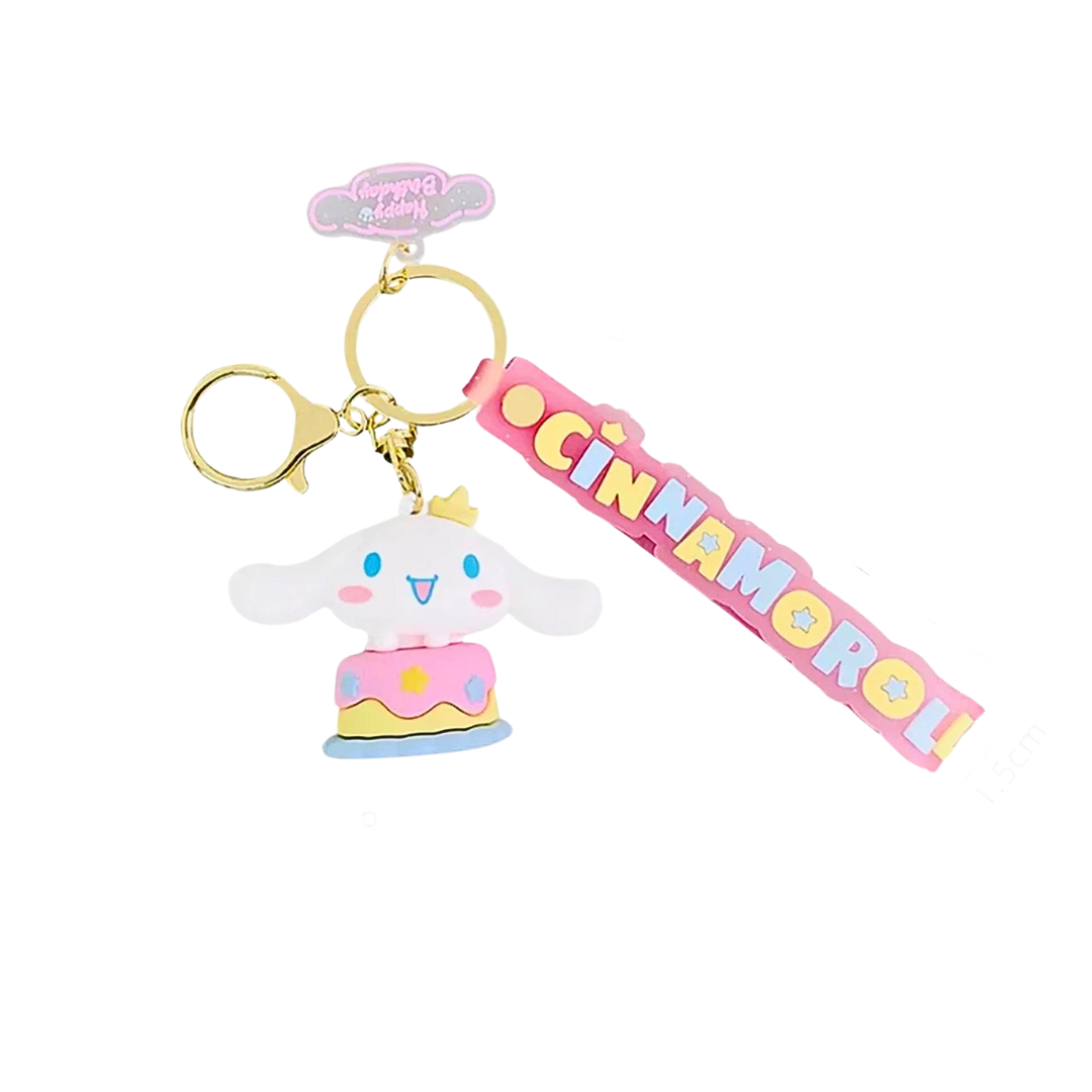 Cinnamoroll Birthday Edition Keychain - Little C Land