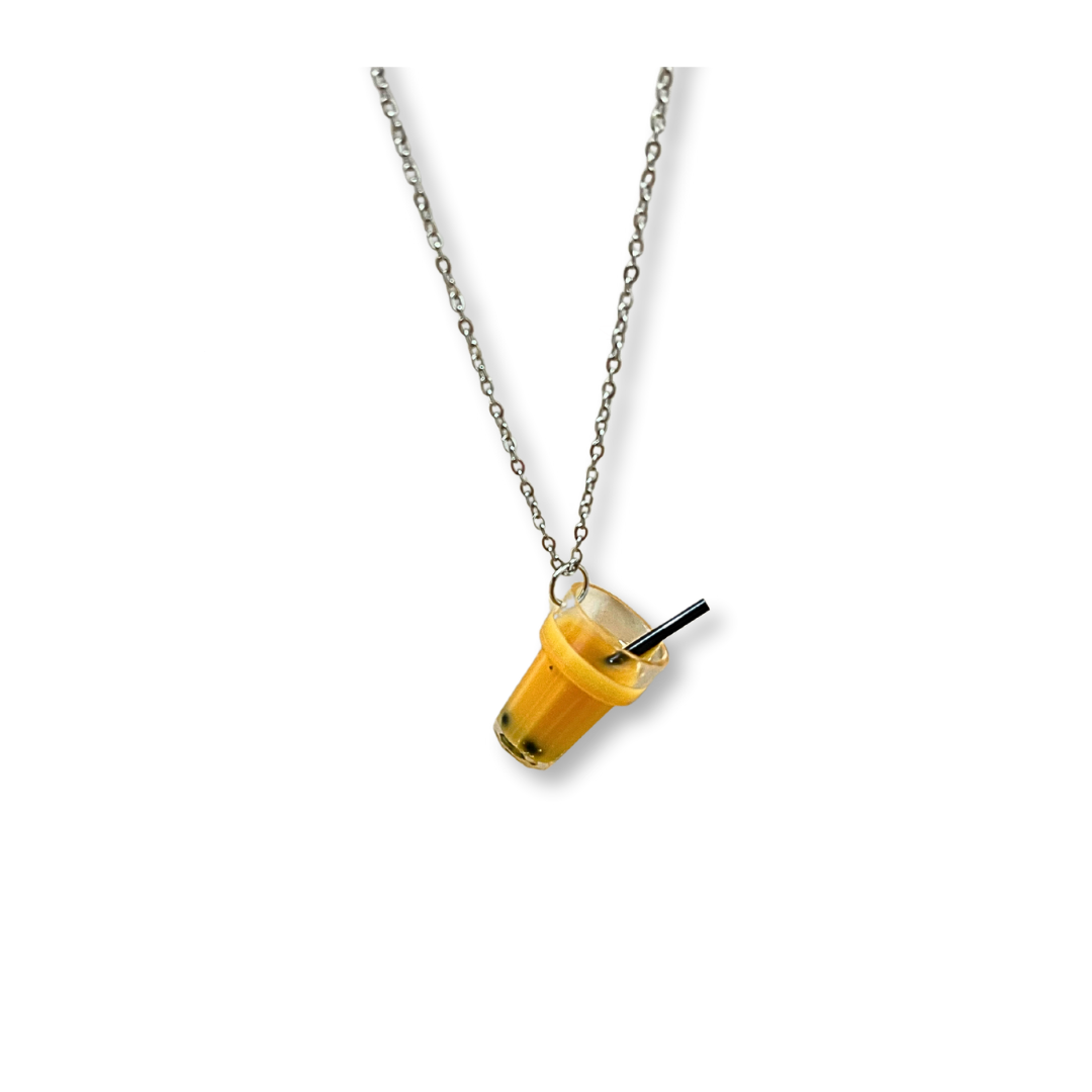 Boba Milk Tea Necklace - Little C Land