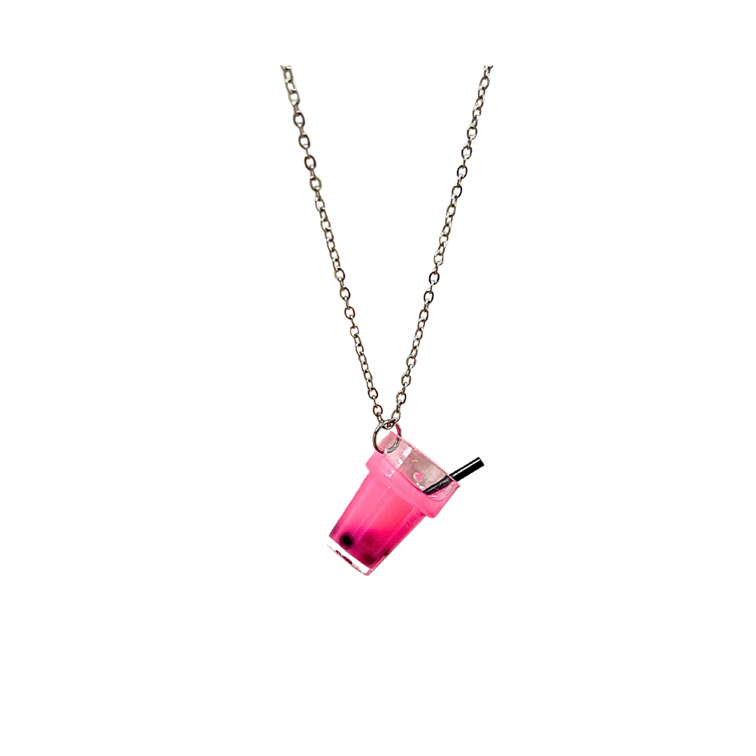 Boba Milk Tea Necklace - Little C Land