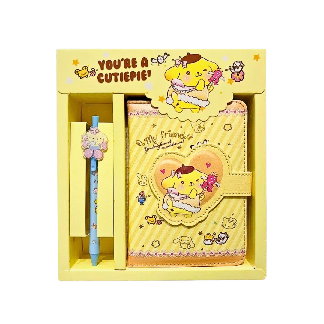 Pompompurin Diary Notebook & Pen Set - Little C Land