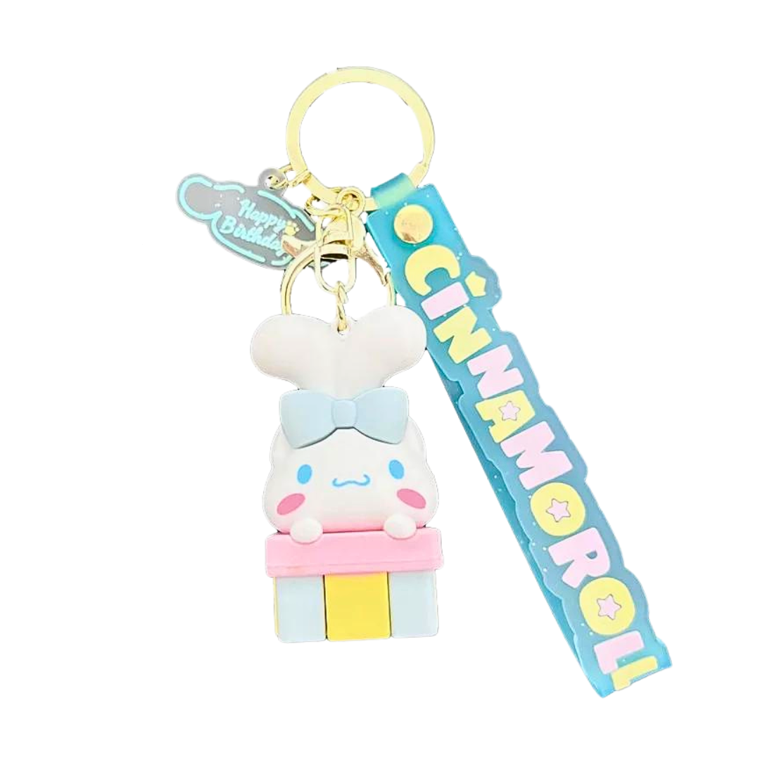 Cinnamoroll Birthday Edition Keychain - Little C Land