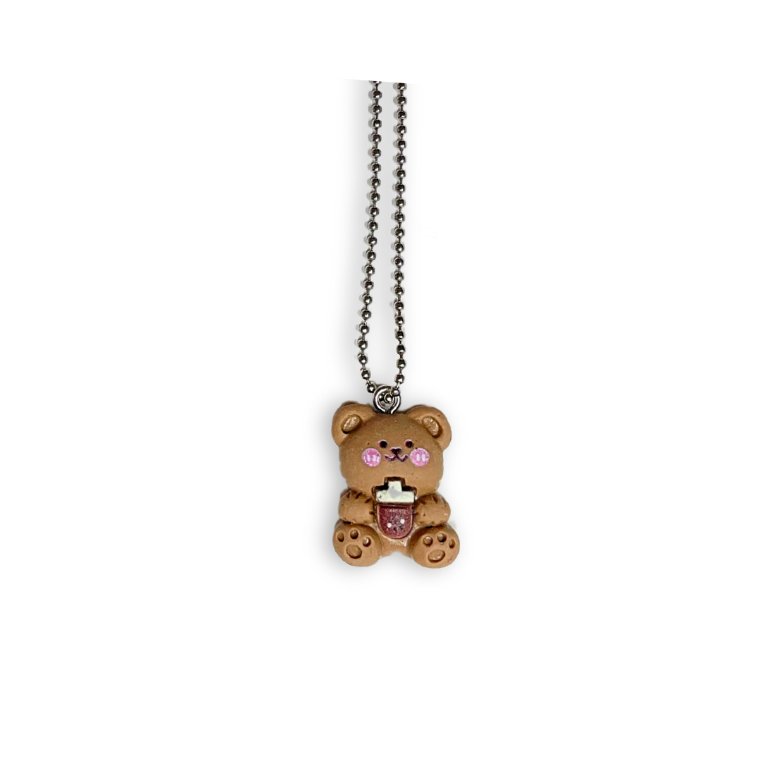 Little C Boba Bear Necklace - Little C Land