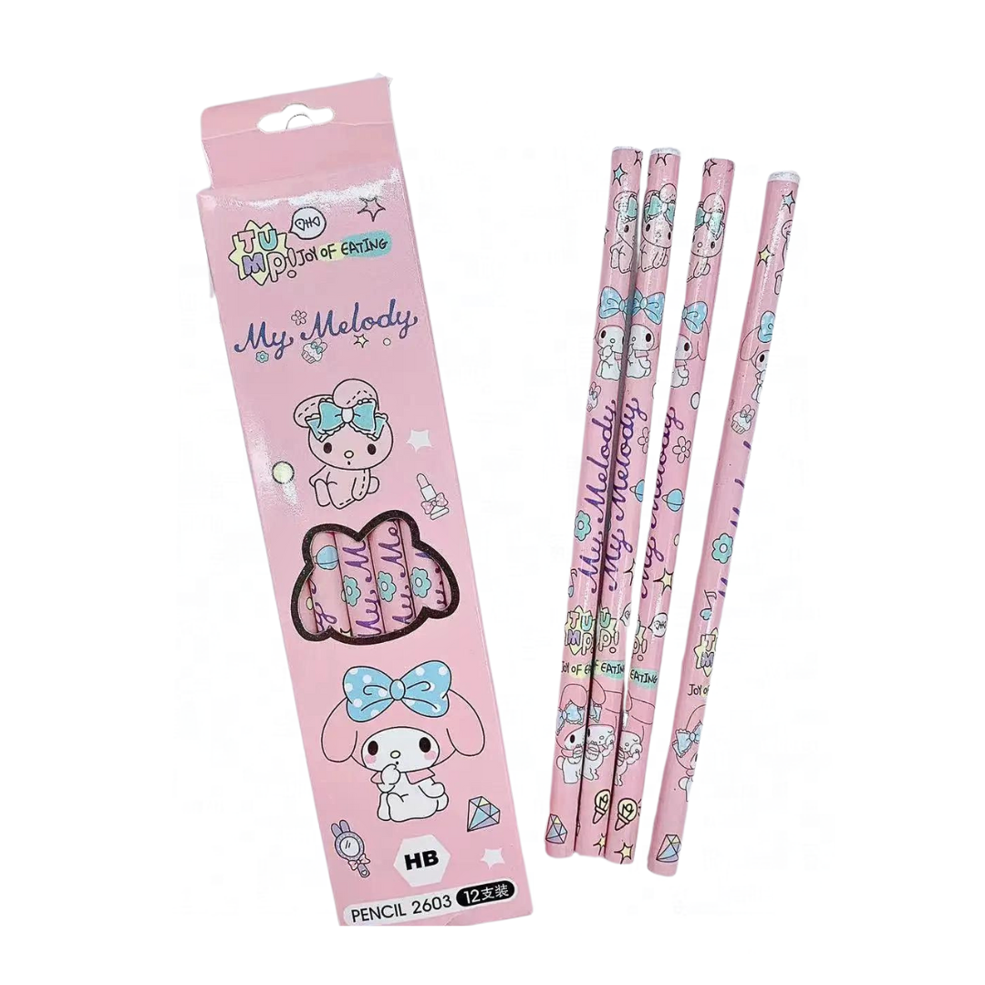 Sanrio & Friends Pencils - Set of 12 - Little C Land