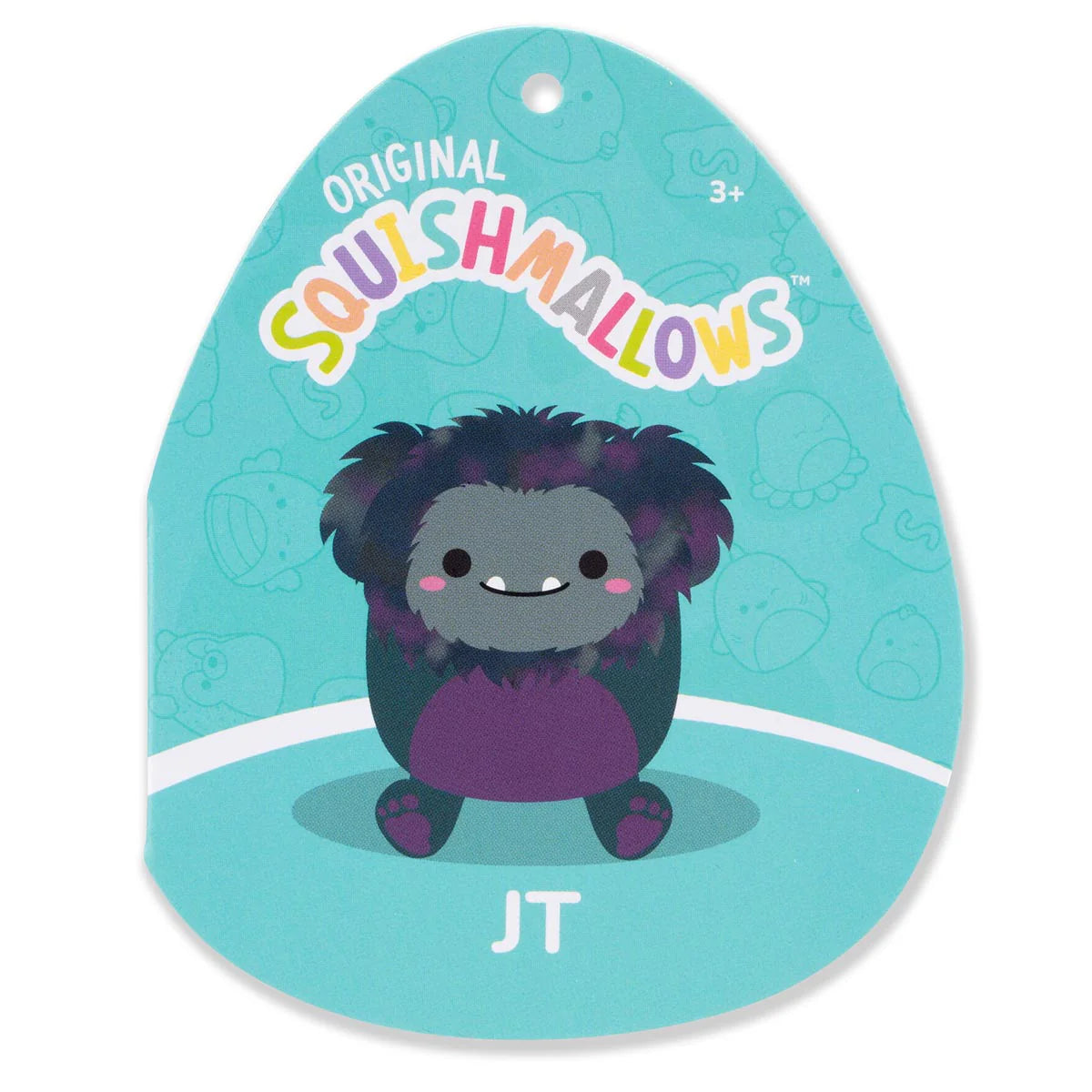 Squishmallows JT the Dark Teal Bigfoot