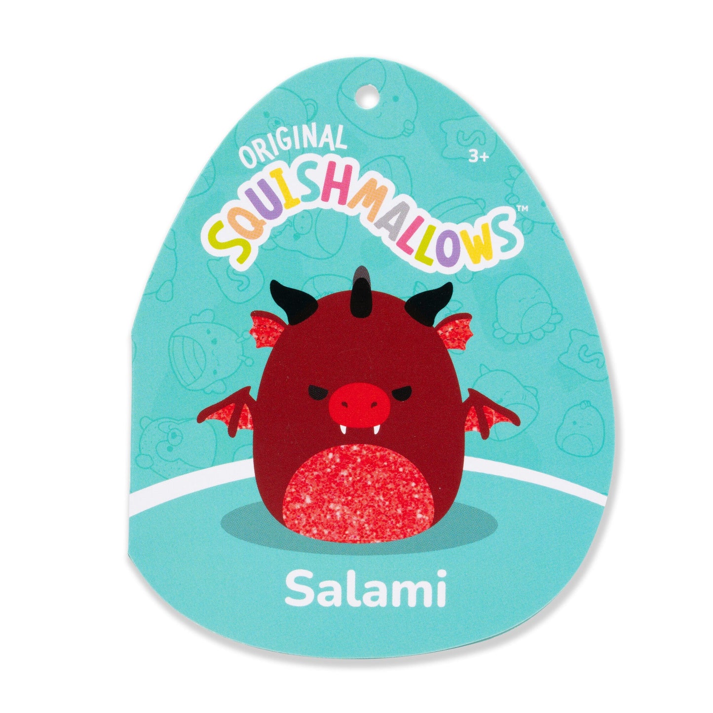 Squishmallows Salami the Red Dragon