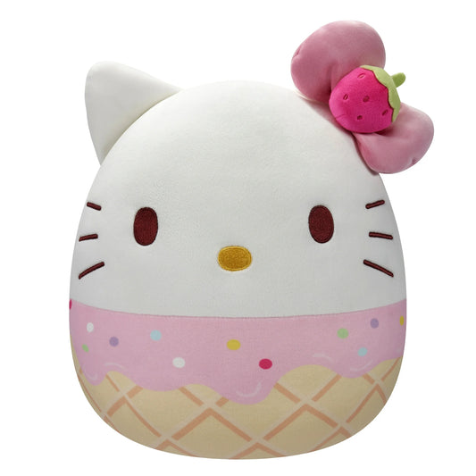 Squishmallows Sanrio Hello Kitty Ice Cream Dessert