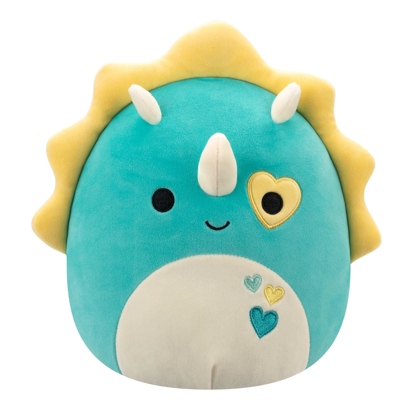 Squishmallows Valentines Braedon the Triceratops