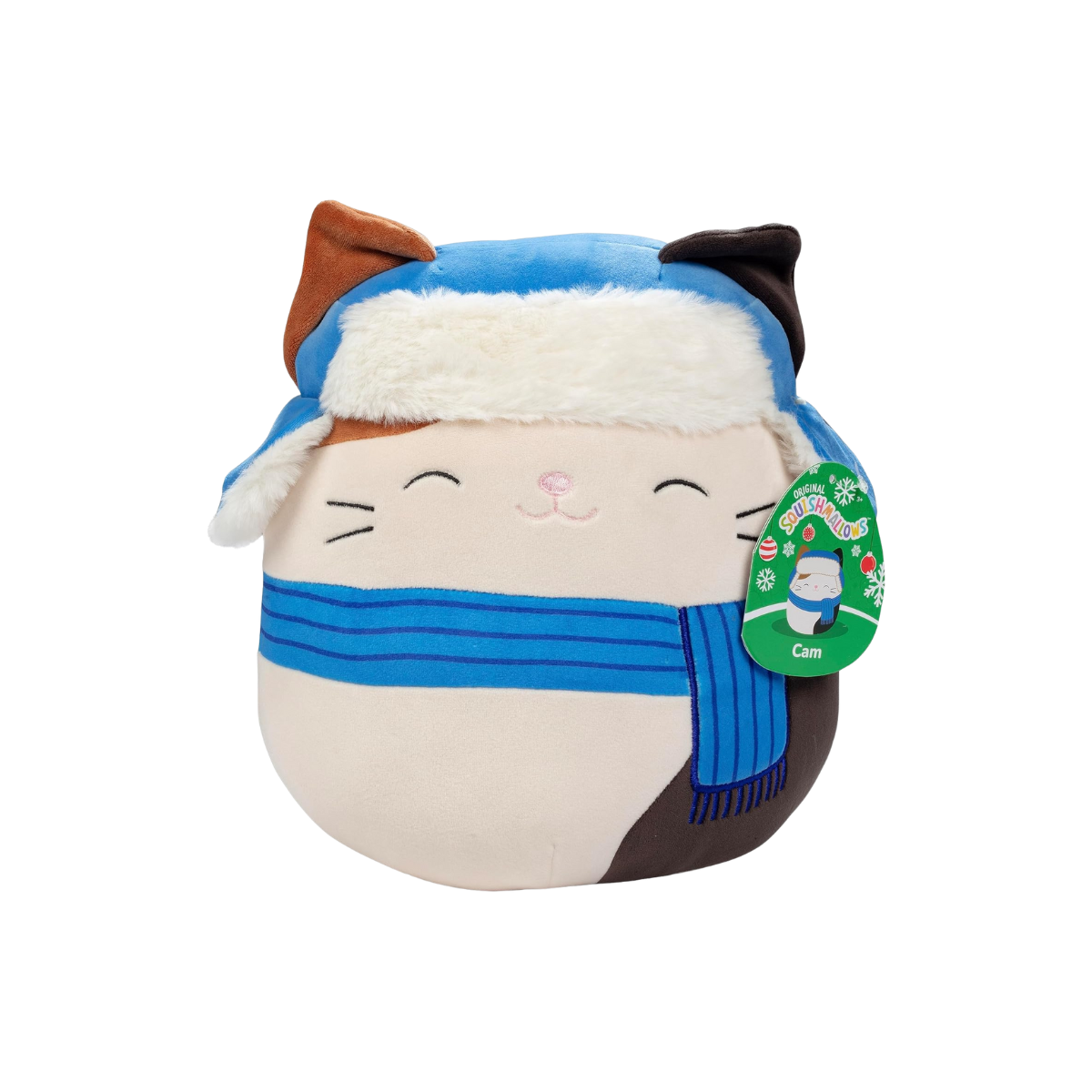 Squishmallows Cam the Christmas Cat