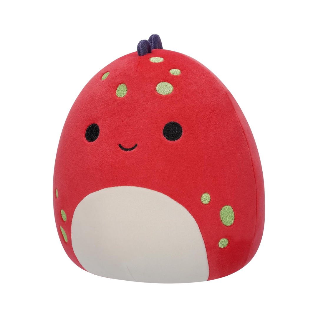 Squishmallows Dolan the Red Dino-little c land