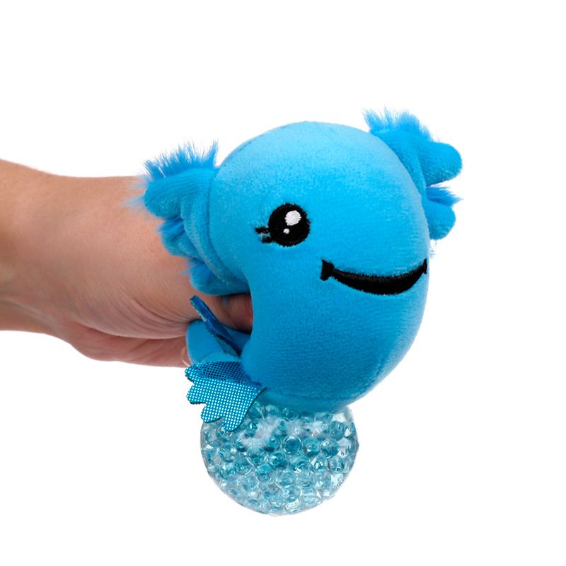 Queasy Plush Axolotl Squeezy Toy - Little C Land