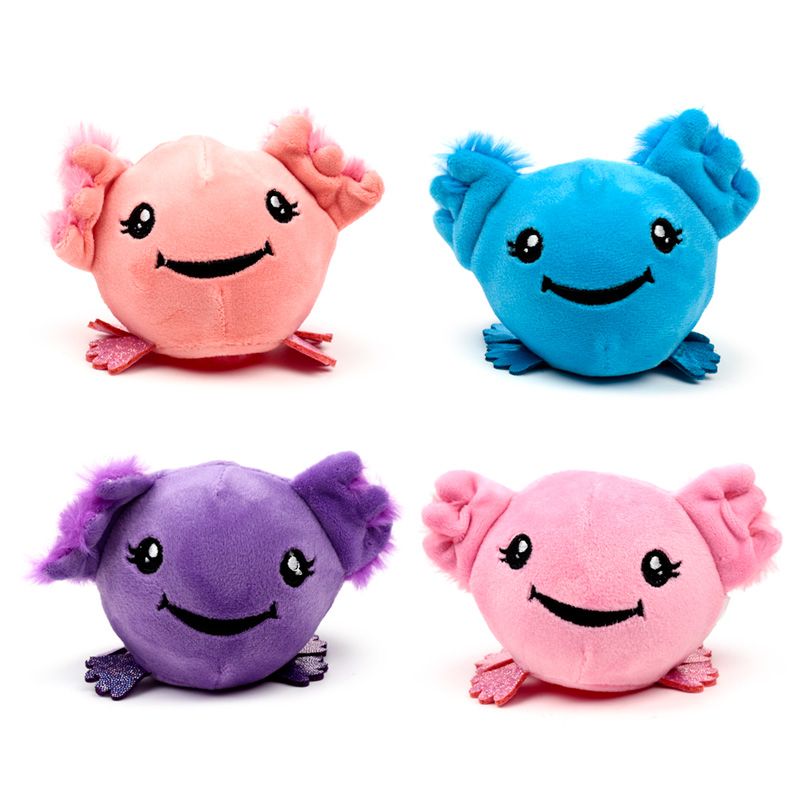 Queasy Plush Axolotl Squeezy Toy - Little C Land