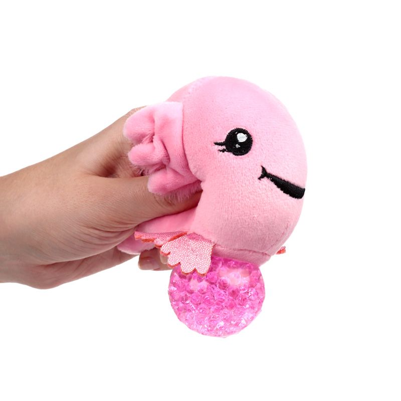 Queasy Plush Axolotl Squeezy Toy - Little C Land