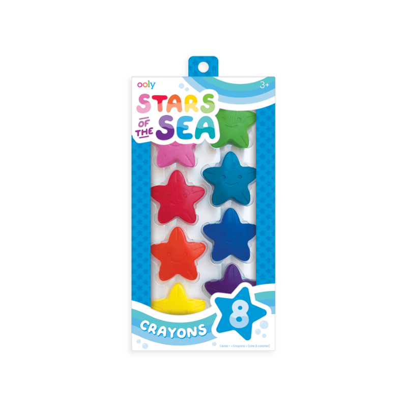 Ooly Stars Of The Sea Crayon - Set Of 8 - Little C Land