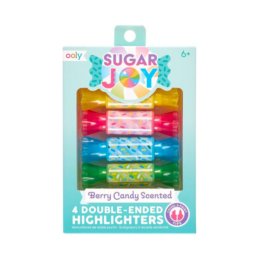 Ooly Sugar Joy Double Ended Scented Highlighters - Set of 4 - Little C Land