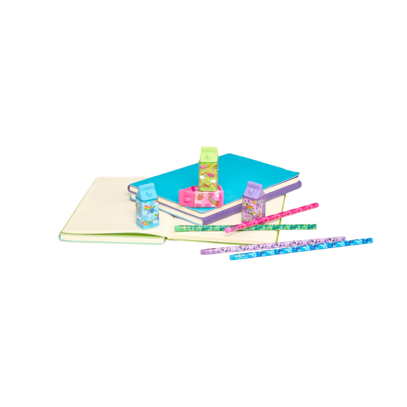 Ooly Lil’ Juicy Box Scented Erasers & Sharpeners - Little C Land