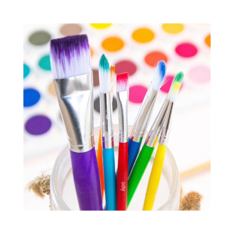 Ooly Lil Paint Brush Set - Set Of 7 - Little C Land