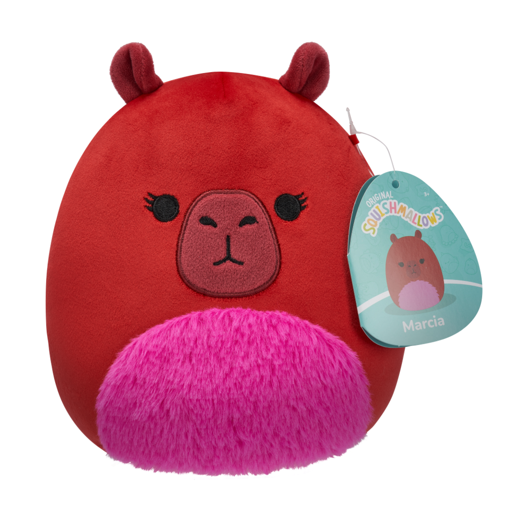 Squishmallows Original Marcia the Maroon Capybara-Little C Land