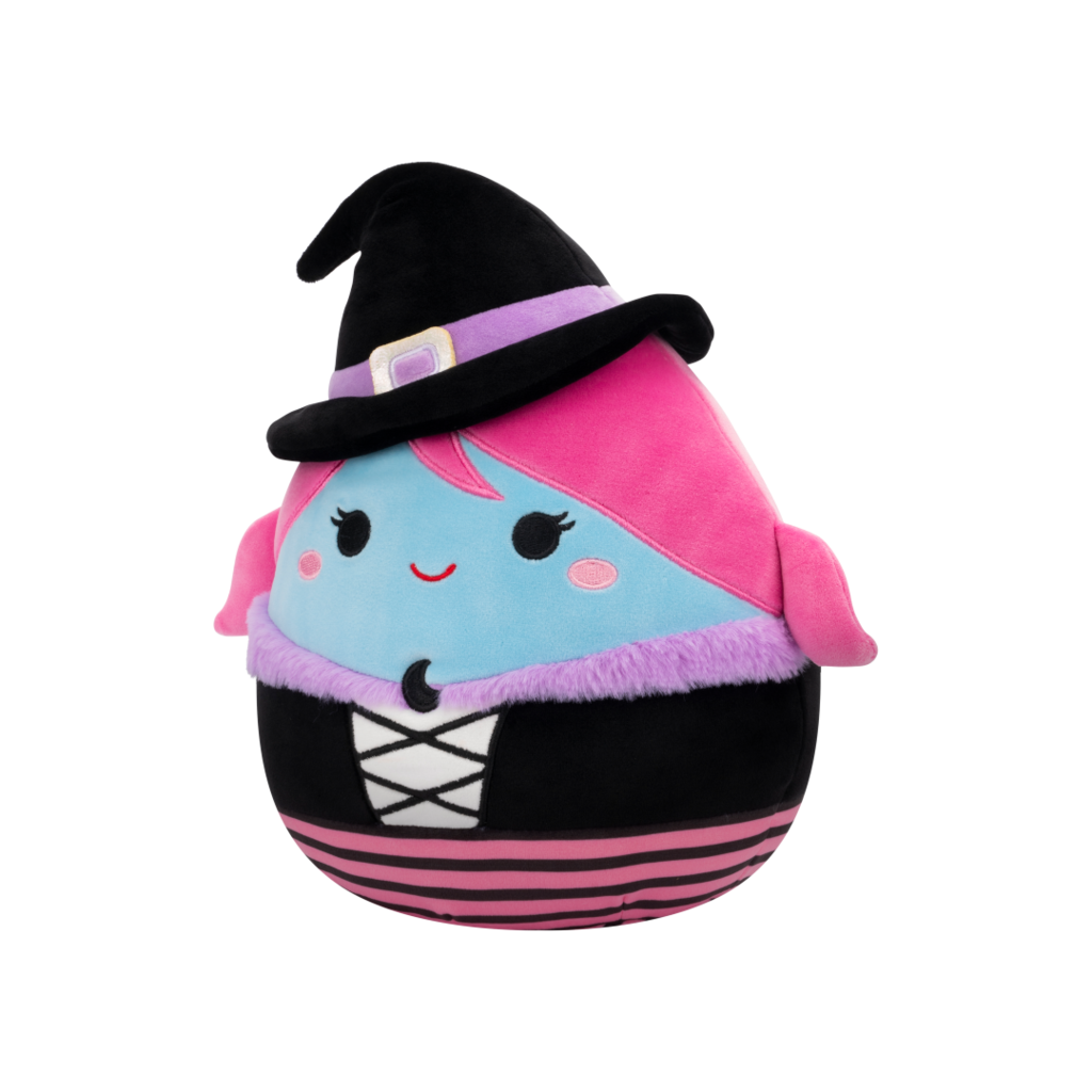 Squishmallows Halloween Frances the Blue Witch with Pink Hair-little c land