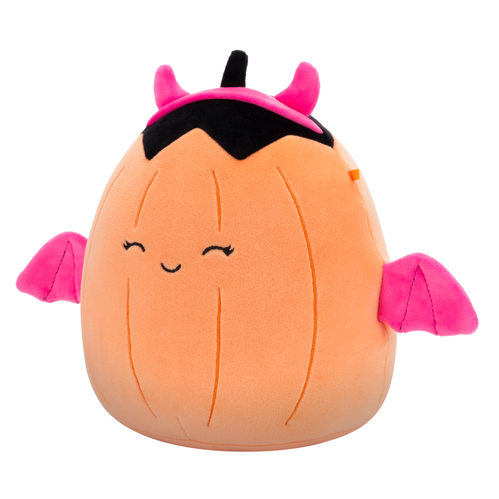 Squishmallows Halloween Margie the Pastel Orange Pumpkin Devil - Little C Land