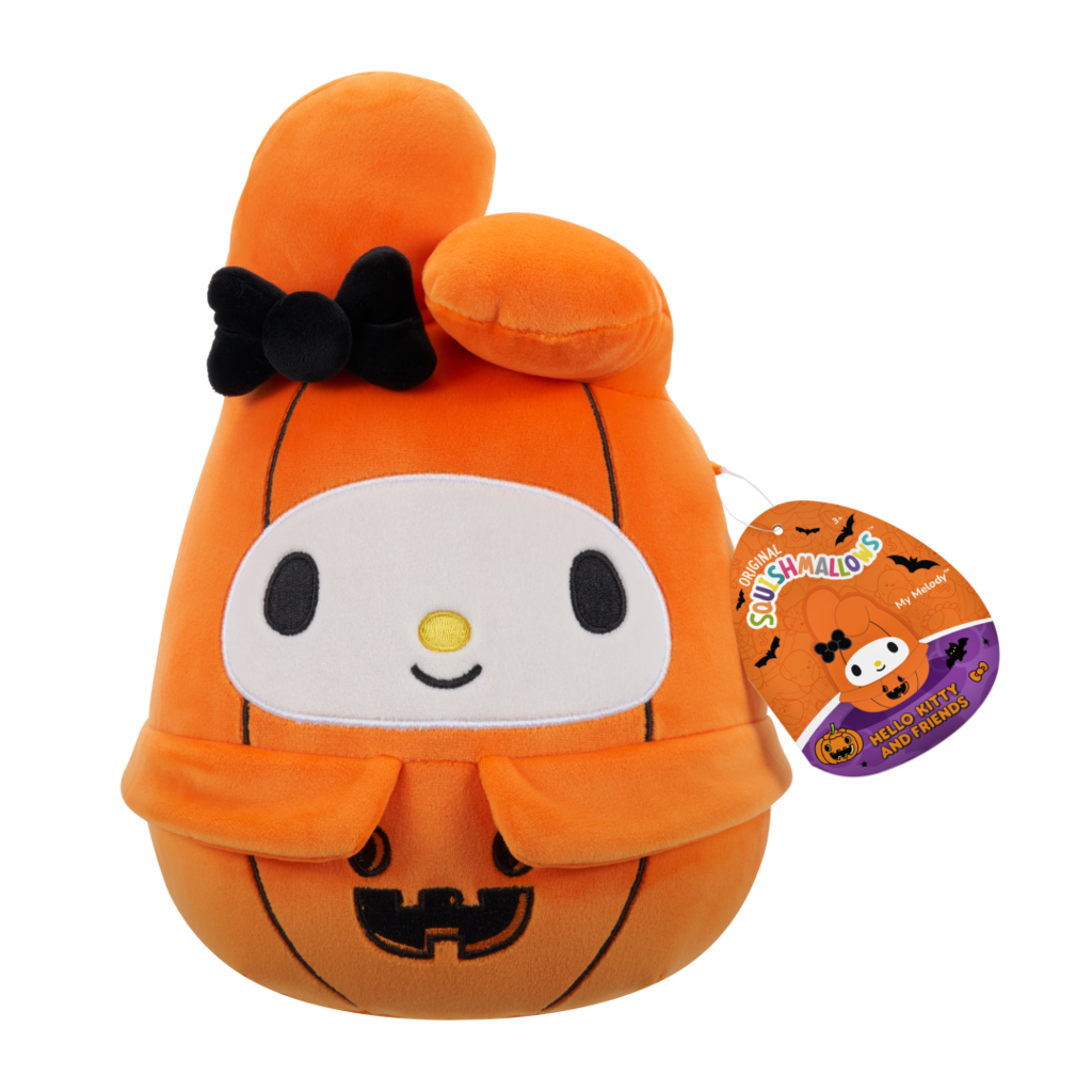 Squishmallows Halloween Hello Kitty & Friends My Melody Pumpkin