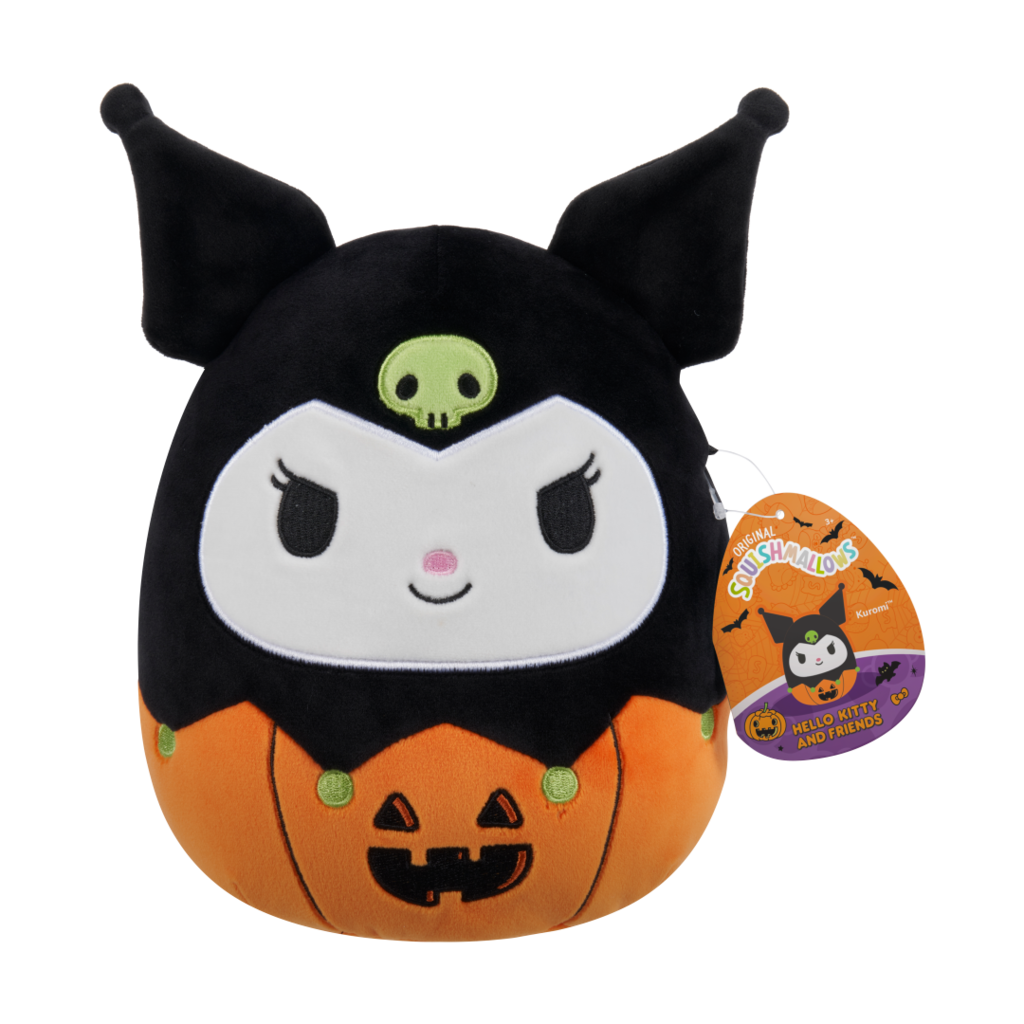 Squishmallows Halloween Hello Kitty & Friends Kuromi Pumpkin