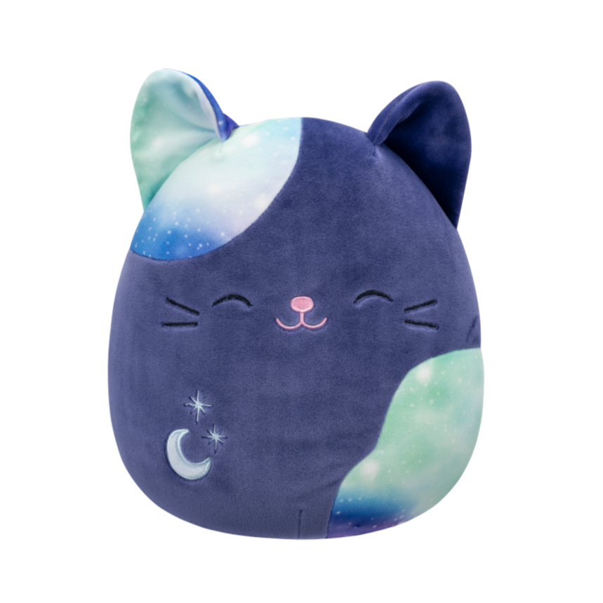 Squishmallows Halloween Metta the Navy Blue Celestial Cat - Little C Land