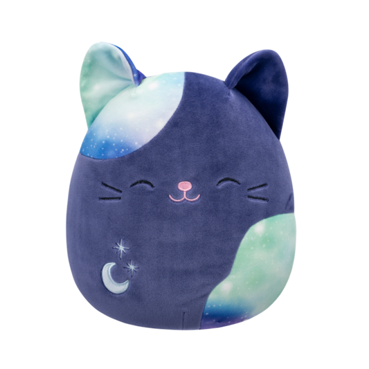 Squishmallows Halloween Metta the Navy Blue Celestial Cat - Little C Land