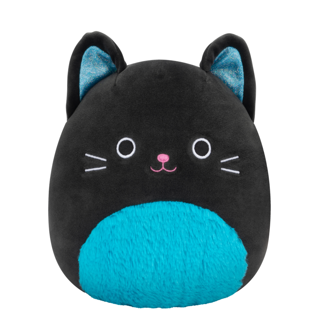 Squishmallows Halloween Eponine the Black Cat with Sparkle Ears-Little C Land