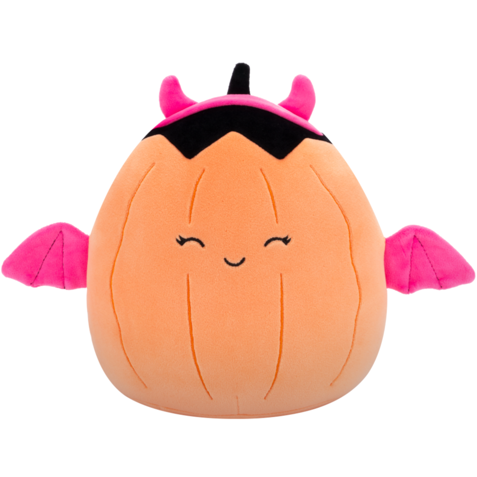 Squishmallows Halloween Margie the Pastel Orange Pumpkin Devil - Little C Land