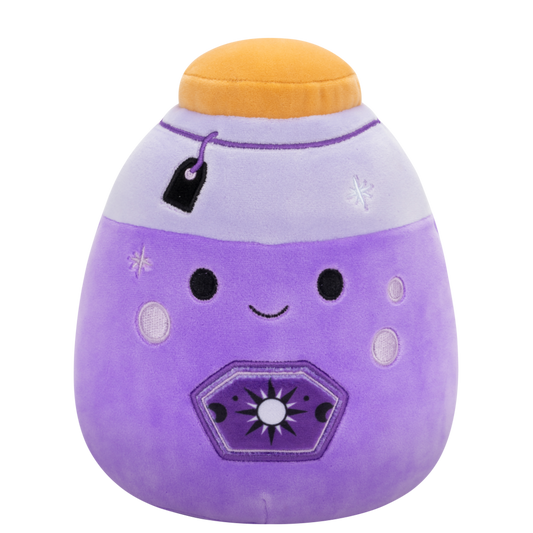 Squishmallows Halloween Kensington the Neon Purple Potion Bottle -Little C Land